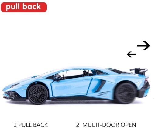 TGRCM-CZ 1/36 Scale Aventador LP700-4 Casting Car Model - Image 3