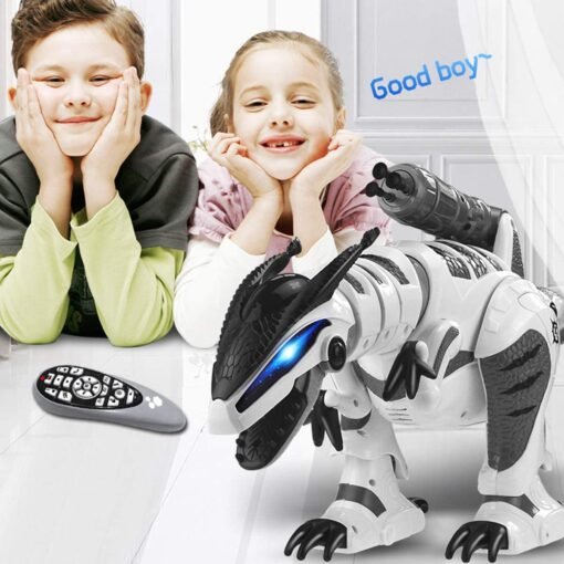 Fistone RC Robot Dinosaur Intelligent Interactive Smart Toy - Image 3