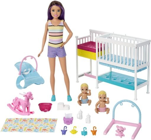 Barbie Nursery Playset with Skipper Babysitters - Image 3