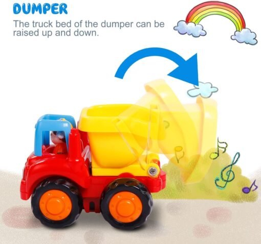 GoStock Friction Powered Cars Push and Go Toys - Image 2