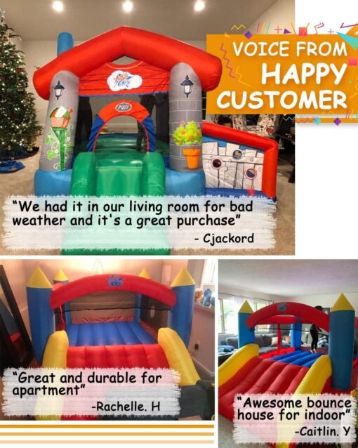 Inflatable Bouncer with Air Blower, - Image 3